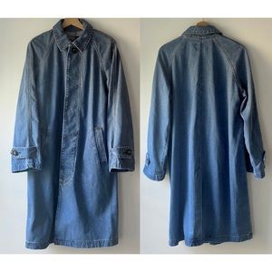 NWT Polo Ralph Lauren Denim Car Coat - Small